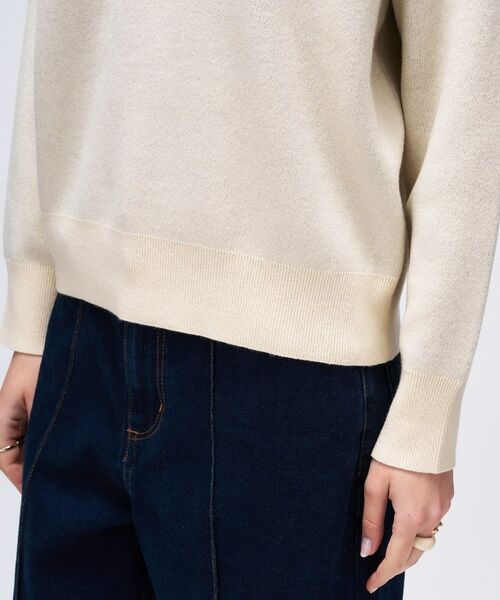 cloenc / クロエンス ニット・セーター | 【手洗い可】ロゴニットプルオーバー | 詳細6