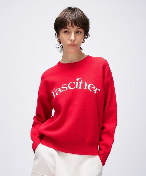 cloenc / クロエンス ニット・セーター | 【手洗い可】ロゴニットプルオーバー | 詳細9