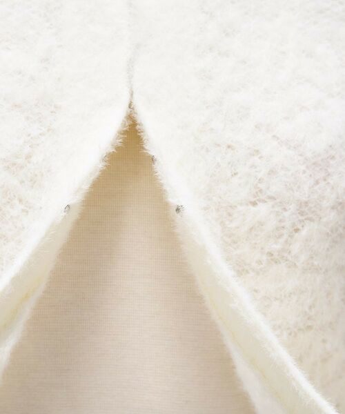 cloenc / クロエンス カーディガン・ボレロ | 【手洗い可】フェザーヤーンレースニットカーディガン | 詳細8