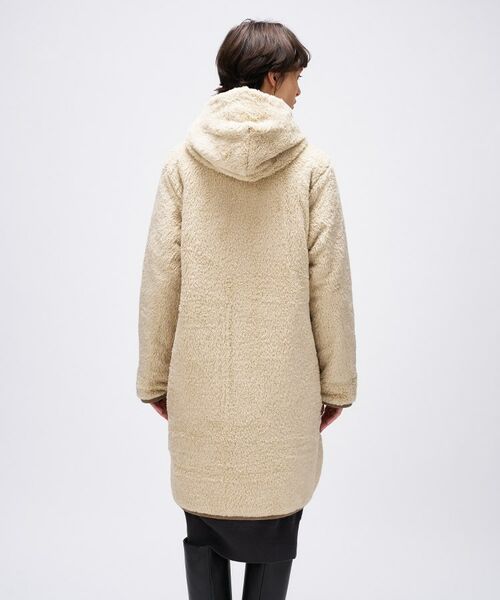 cloenc / クロエンス ダウンジャケット・ベスト | 【TAION】シティ リバーシブル パイピングフード ダウン×ボア コート | 詳細13