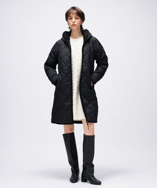 cloenc / クロエンス ダウンジャケット・ベスト | 【TAION】シティ リバーシブル パイピングフード ダウン×ボア コート | 詳細15