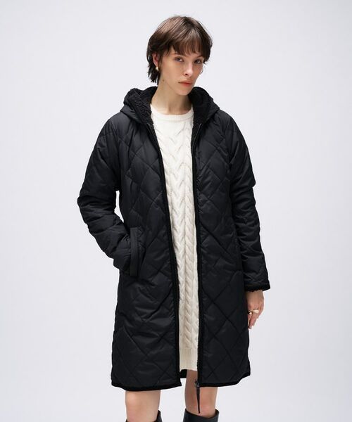 cloenc / クロエンス ダウンジャケット・ベスト | 【TAION】シティ リバーシブル パイピングフード ダウン×ボア コート | 詳細16