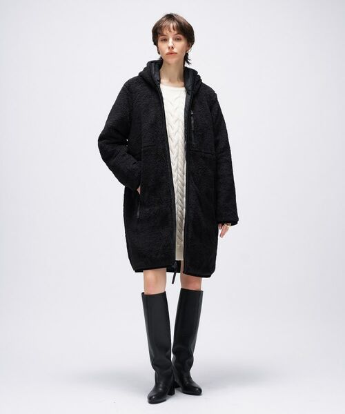 cloenc / クロエンス ダウンジャケット・ベスト | 【TAION】シティ リバーシブル パイピングフード ダウン×ボア コート | 詳細20