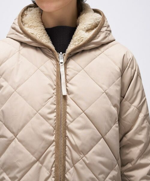 cloenc / クロエンス ダウンジャケット・ベスト | 【TAION】シティ リバーシブル パイピングフード ダウン×ボア コート | 詳細5