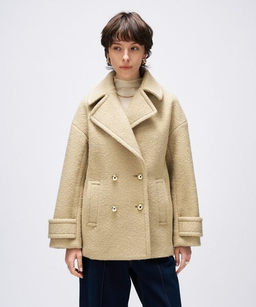 cloenc / クロエンス ピーコート | ループメルトンPコート | 詳細10