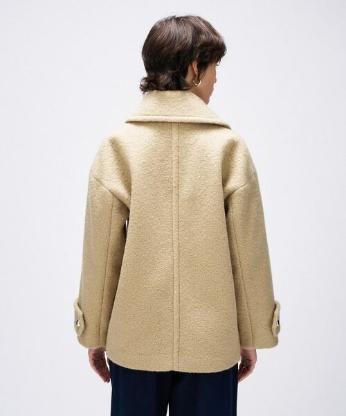 cloenc / クロエンス ピーコート | ループメルトンPコート | 詳細12