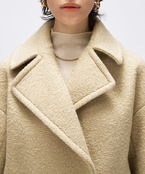 cloenc / クロエンス ピーコート | ループメルトンPコート | 詳細15