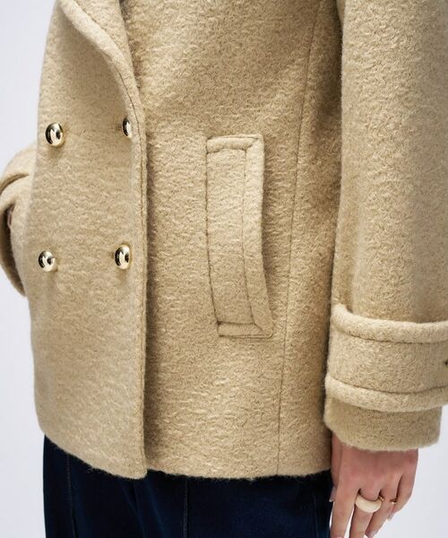 cloenc / クロエンス ピーコート | ループメルトンPコート | 詳細16