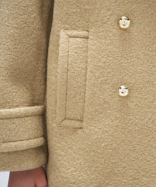 cloenc / クロエンス ピーコート | ループメルトンPコート | 詳細17