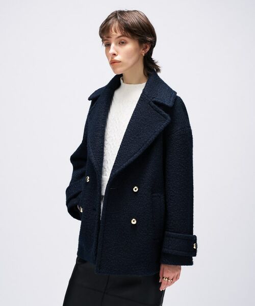 cloenc / クロエンス ピーコート | ループメルトンPコート | 詳細20