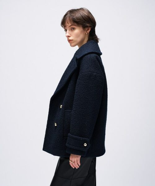 cloenc / クロエンス ピーコート | ループメルトンPコート | 詳細21