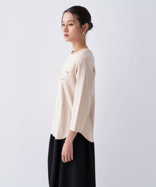 cloenc / クロエンス Tシャツ | 【Philly chocolate】キャットプリントロングTシャツ | 詳細11