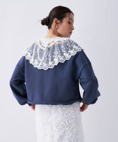 cloenc / クロエンス スウェット | 【Philly chocolate】キャットモチーフ2wayスウェット | 詳細16