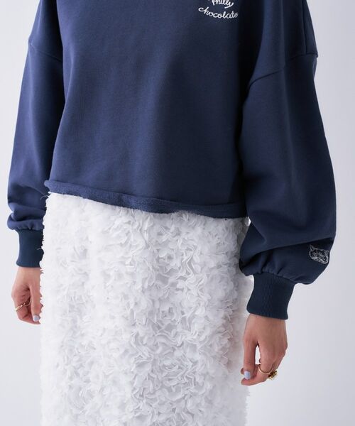cloenc / クロエンス スウェット | 【Philly chocolate】キャットモチーフ2wayスウェット | 詳細22