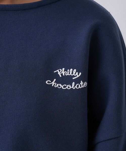 cloenc / クロエンス スウェット | 【Philly chocolate】キャットモチーフ2wayスウェット | 詳細24