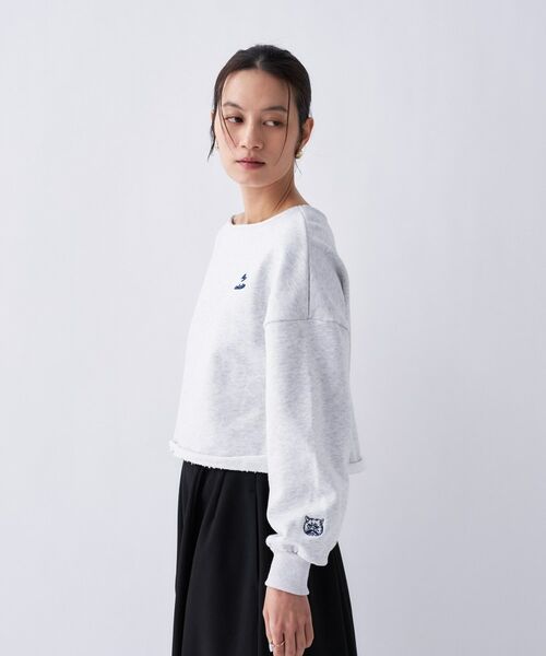 cloenc / クロエンス スウェット | 【Philly chocolate】キャットモチーフ2wayスウェット | 詳細5