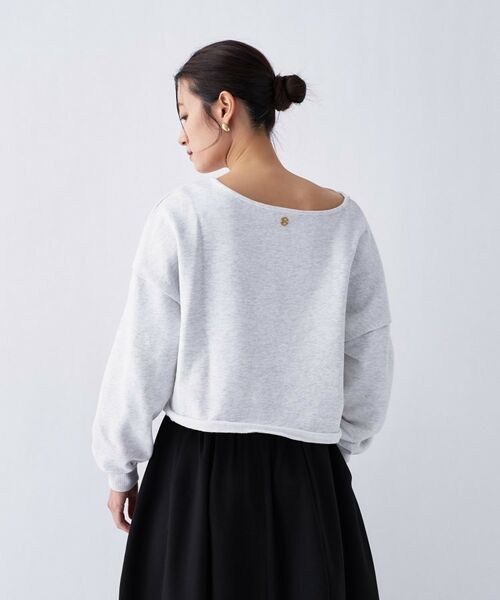 cloenc / クロエンス スウェット | 【Philly chocolate】キャットモチーフ2wayスウェット | 詳細6