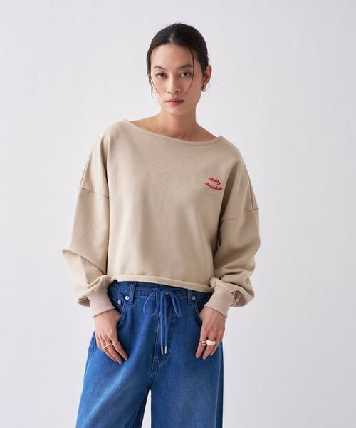 cloenc / クロエンス スウェット | 【Philly chocolate】キャットモチーフ2wayスウェット | 詳細8