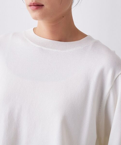 cloenc / クロエンス ニット・セーター | 【手洗い可】ハイゲージレースニットプルオーバー | 詳細10