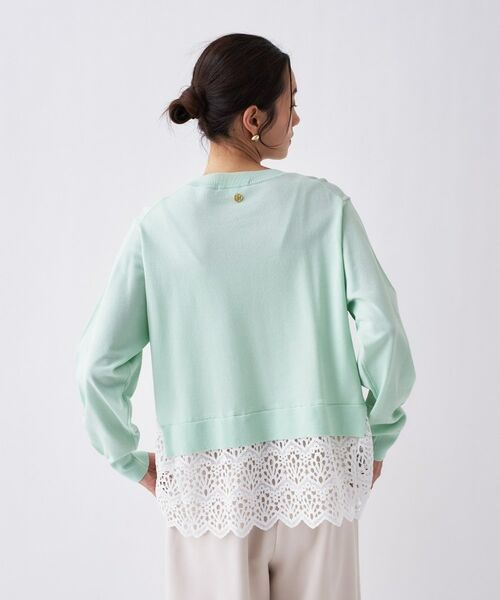 cloenc / クロエンス ニット・セーター | 【手洗い可】ハイゲージレースニットプルオーバー | 詳細22