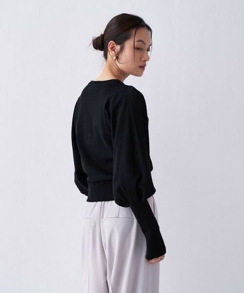 cloenc / クロエンス ニット・セーター | 【2way／手洗い可】2wayレースパフスリーブニット | 詳細21