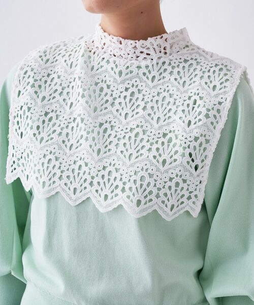 cloenc / クロエンス ニット・セーター | 【2way／手洗い可】2wayレースパフスリーブニット | 詳細28