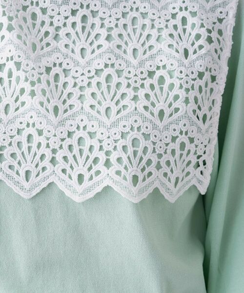 cloenc / クロエンス ニット・セーター | 【2way／手洗い可】2wayレースパフスリーブニット | 詳細29