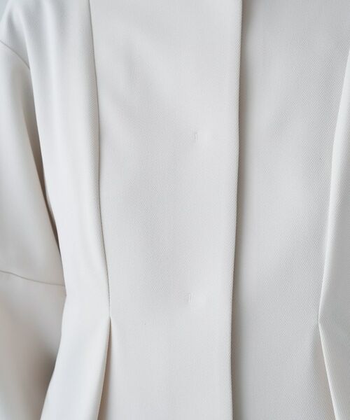 cloenc / クロエンス レザーブルゾン・ジャケット | 【セットアップ／オケージョン／手洗い可】ダンボールペプラムブルゾン | 詳細27