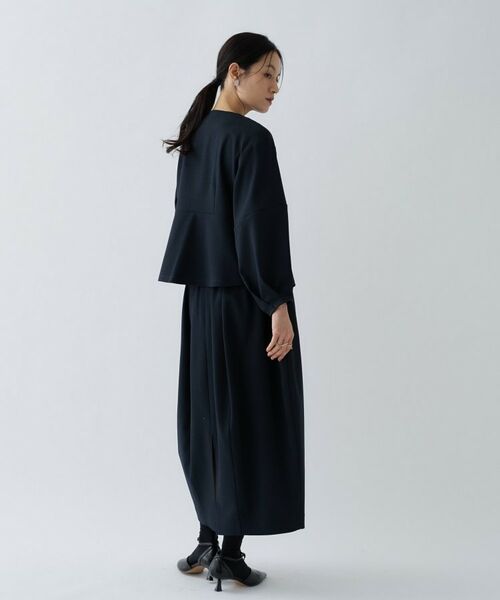 cloenc / クロエンス レザーブルゾン・ジャケット | 【セットアップ／オケージョン／手洗い可】ダンボールペプラムブルゾン | 詳細30