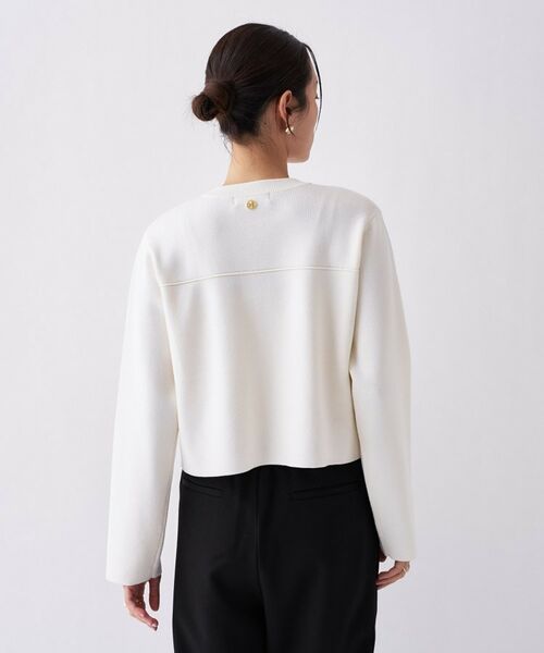 cloenc / クロエンス カーディガン・ボレロ | 【オケージョン／手洗い可】ノーカラーニットカーディガン | 詳細26