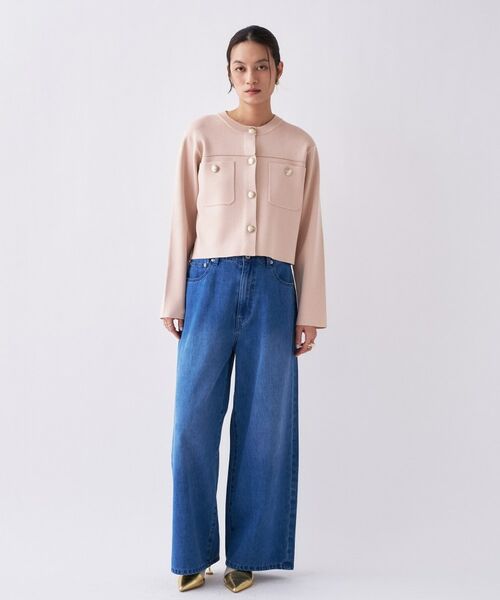 cloenc / クロエンス カーディガン・ボレロ | 【オケージョン／手洗い可】ノーカラーニットカーディガン | 詳細28