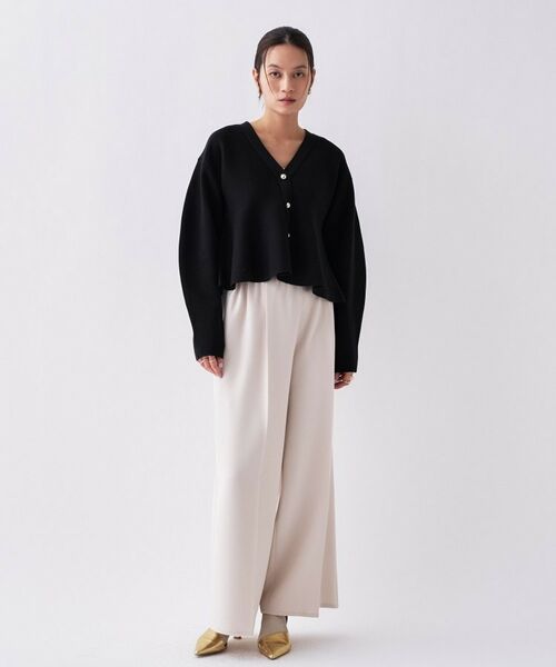 cloenc / クロエンス カーディガン・ボレロ | 【手洗い可】ペプラムニットカーディガン | 詳細17