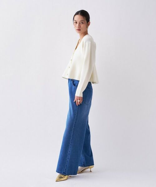 cloenc / クロエンス カーディガン・ボレロ | 【手洗い可】ペプラムニットカーディガン | 詳細2