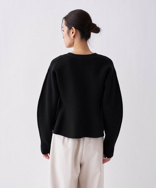 cloenc / クロエンス カーディガン・ボレロ | 【手洗い可】ペプラムニットカーディガン | 詳細21