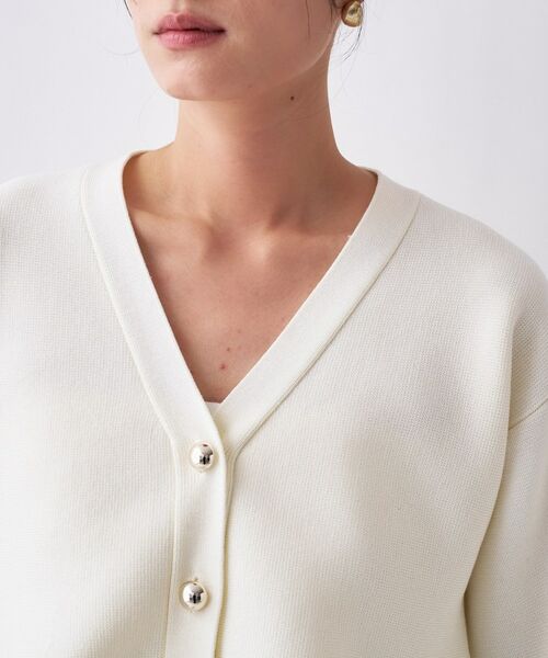 cloenc / クロエンス カーディガン・ボレロ | 【手洗い可】ペプラムニットカーディガン | 詳細9