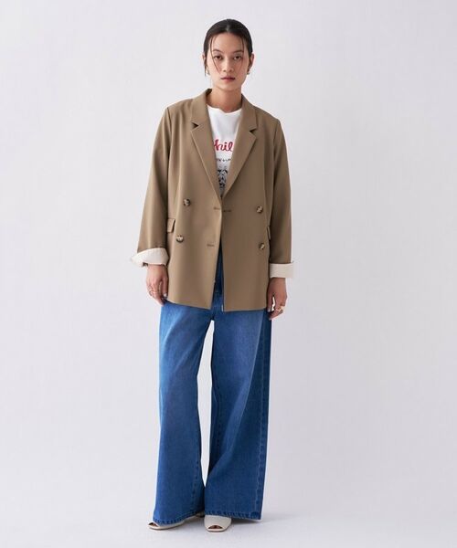 cloenc / クロエンス テーラードジャケット | 【セットアップ可／防花粉】ライトテーラードジャケット | 詳細1