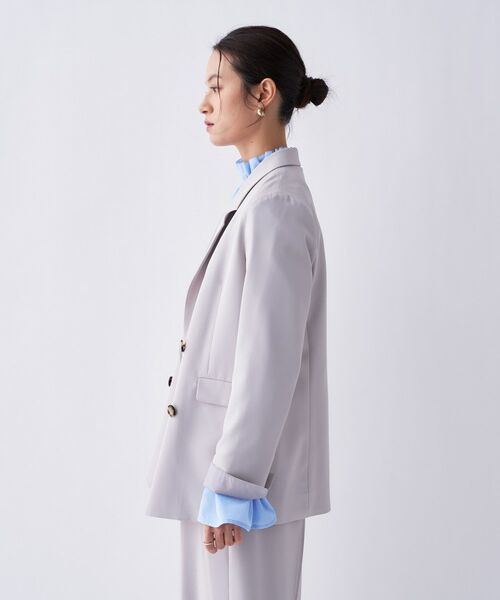 cloenc / クロエンス テーラードジャケット | 【セットアップ可／防花粉】ライトテーラードジャケット | 詳細11