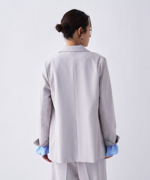 cloenc / クロエンス テーラードジャケット | 【セットアップ可／防花粉】ライトテーラードジャケット | 詳細12