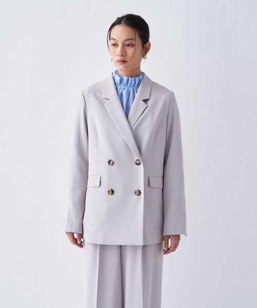 cloenc / クロエンス テーラードジャケット | 【セットアップ可／防花粉】ライトテーラードジャケット | 詳細16