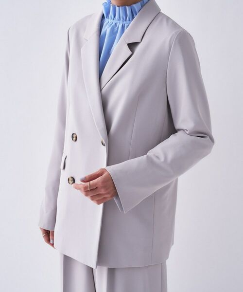 cloenc / クロエンス テーラードジャケット | 【セットアップ可／防花粉】ライトテーラードジャケット | 詳細19