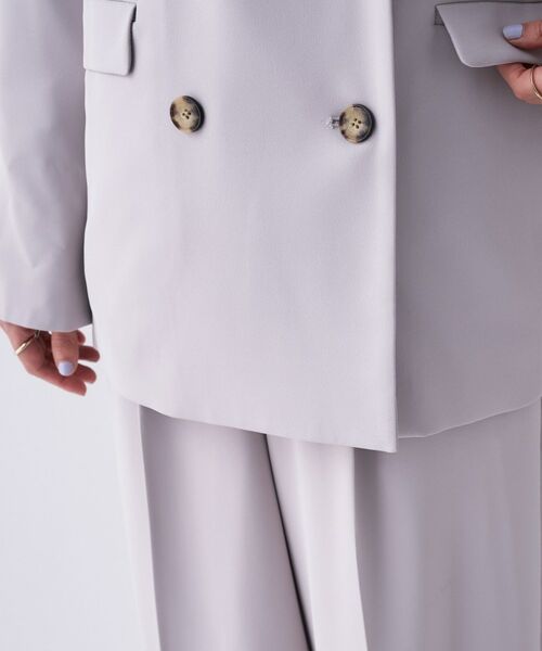 cloenc / クロエンス テーラードジャケット | 【セットアップ可／防花粉】ライトテーラードジャケット | 詳細22