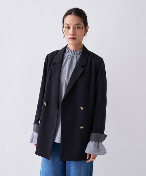 cloenc / クロエンス テーラードジャケット | 【セットアップ可／防花粉】ライトテーラードジャケット | 詳細26