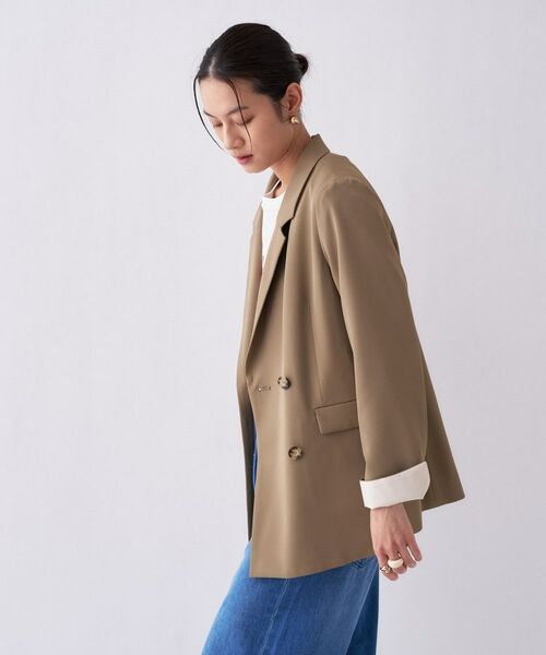 cloenc / クロエンス テーラードジャケット | 【セットアップ可／防花粉】ライトテーラードジャケット | 詳細4