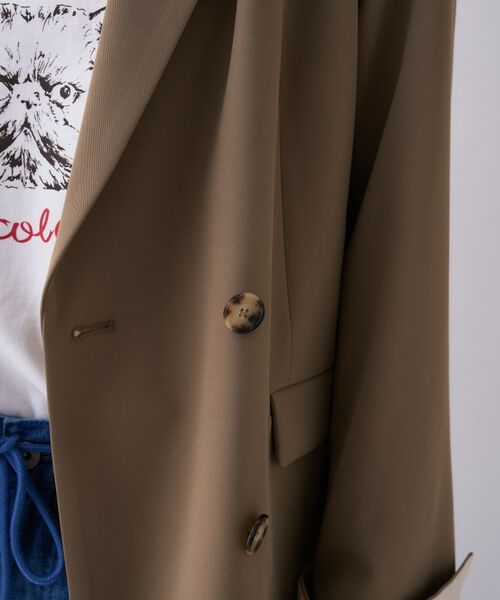 cloenc / クロエンス テーラードジャケット | 【セットアップ可／防花粉】ライトテーラードジャケット | 詳細6