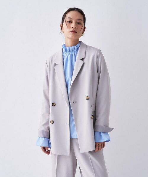 cloenc / クロエンス テーラードジャケット | 【セットアップ可／防花粉】ライトテーラードジャケット | 詳細9