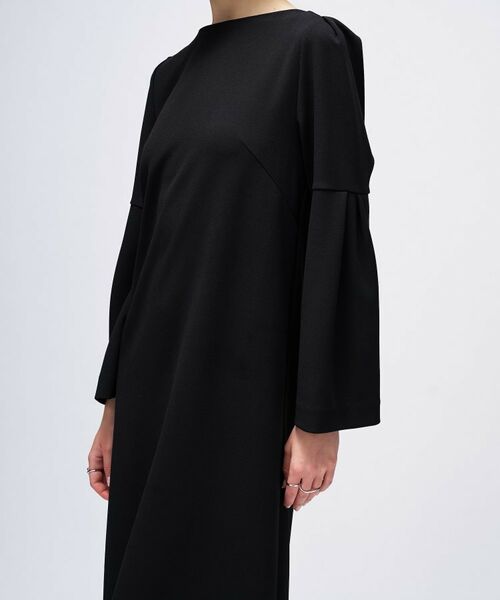 cloenc / クロエンス ロング・マキシ丈ワンピース | 【セットアイテム／手洗い可】ドットチュールレイヤードセットワンピース | 詳細15