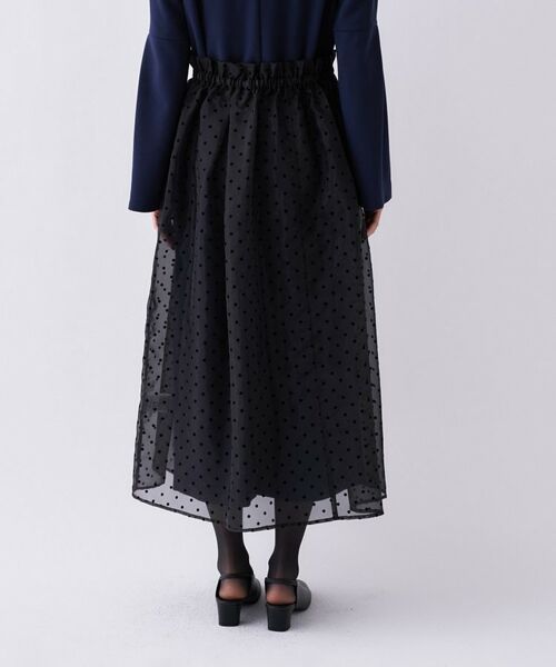 cloenc / クロエンス ロング・マキシ丈ワンピース | 【セットアイテム／手洗い可】ドットチュールレイヤードセットワンピース | 詳細28