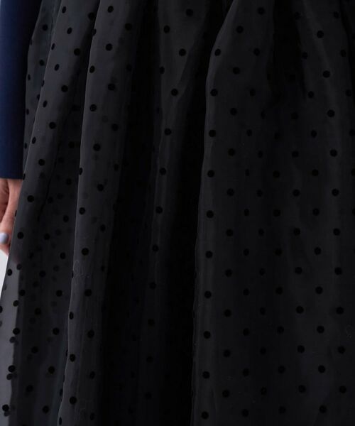 cloenc / クロエンス ロング・マキシ丈ワンピース | 【セットアイテム／手洗い可】ドットチュールレイヤードセットワンピース | 詳細30