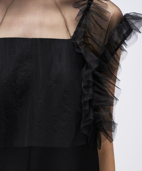 cloenc / クロエンス サロペット・オールインワン | 【セットアイテム／オケージョン／手洗い可】チュールボレロ付きサロペット | 詳細25