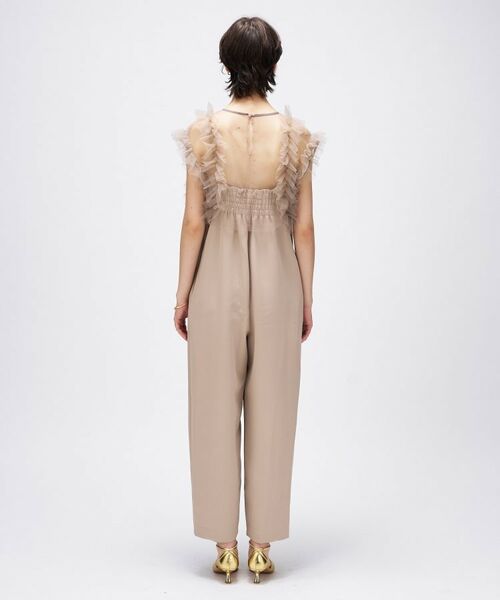 cloenc / クロエンス サロペット・オールインワン | 【セットアイテム／手洗い可】チュールボレロ付きサロペット | 詳細3